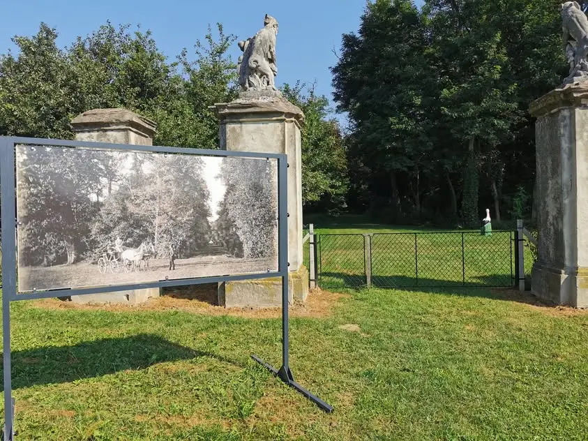 Dvorec Dornava – pogled na posestvo